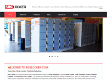 Tablet Screenshot of abslocker.com